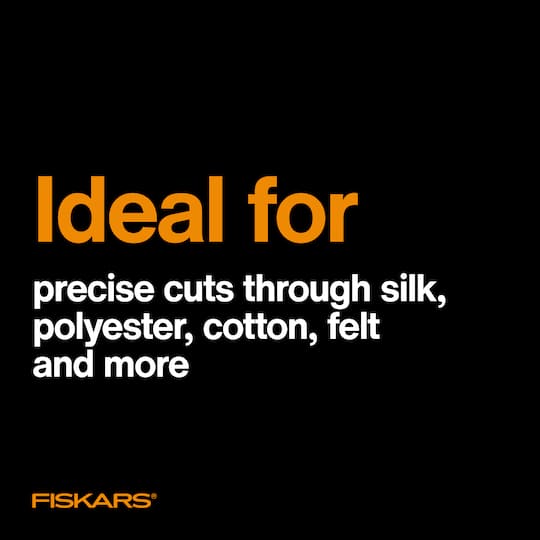 Fiskars® RazorEdge Easy Action™ Fabric Shears for Tabletop Cutting, 8"